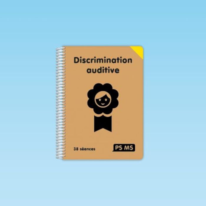 Couverture du livre « 38 SEANCES DISCRIMINATION AUDITIVE PS/MS », librairie Les Contes Infusés à Corte