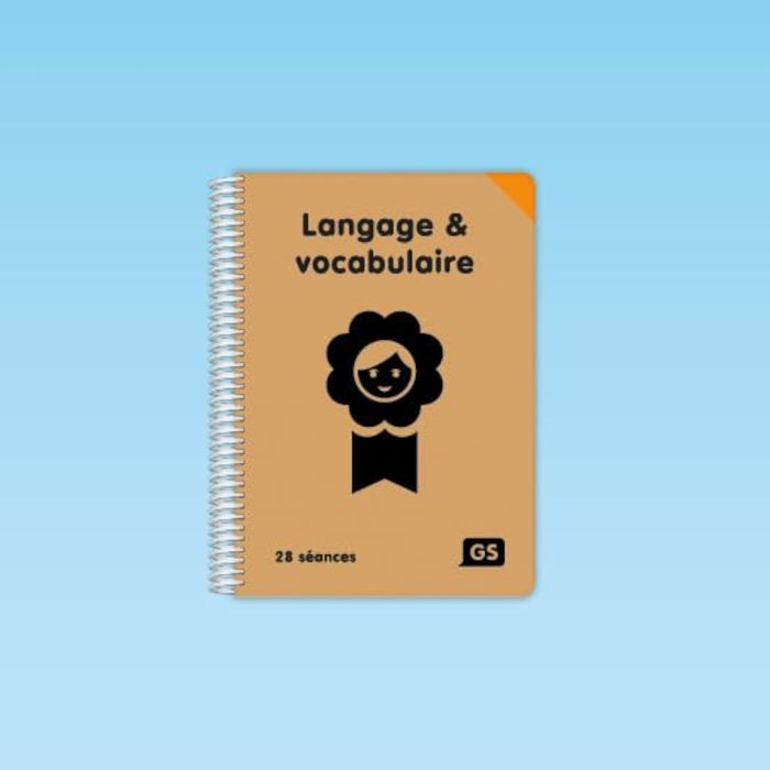 Couverture du livre « 28 SEANCES LANGAGE & VOCABULAIRE GS » de Mirgalet/nguyen, librairie Les Contes Infusés à Corte