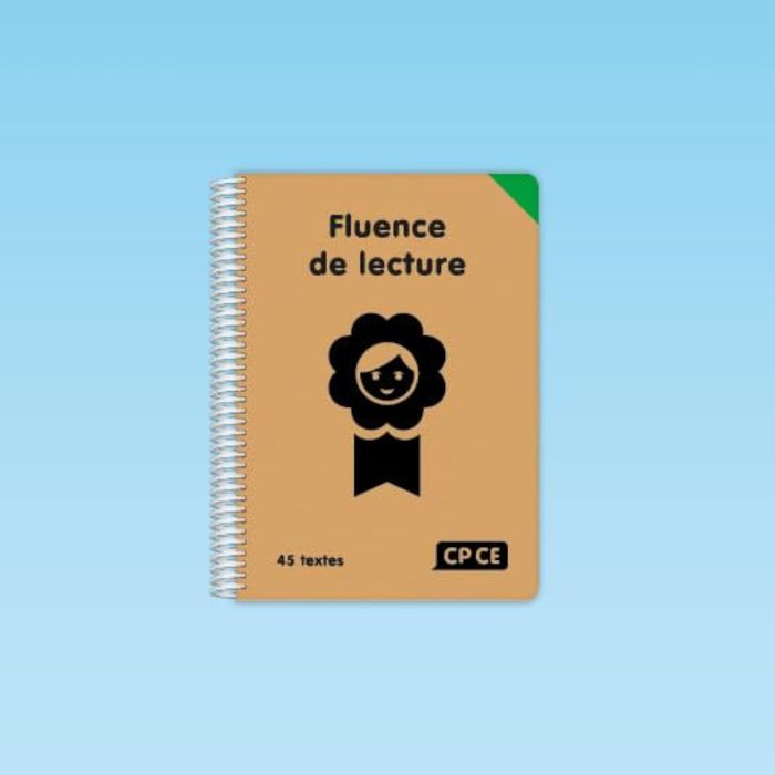 Couverture du livre « 45 TEXTES FLUENCE DE LECTURE CP/CE » de Zorman/pourchet, librairie Les Contes Infusés à Corte