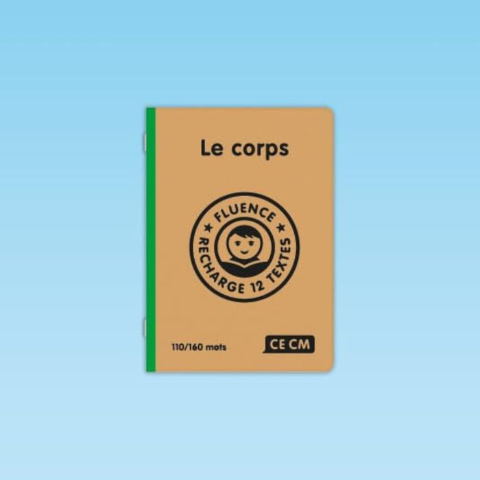 Couverture du livre « 12 TEXTES LE CORPS FLUENCE DE LECTURE CE/CM - DE 110 A 160 MOTS » de Duquerroy, librairie Les Contes Infusés à Corte
