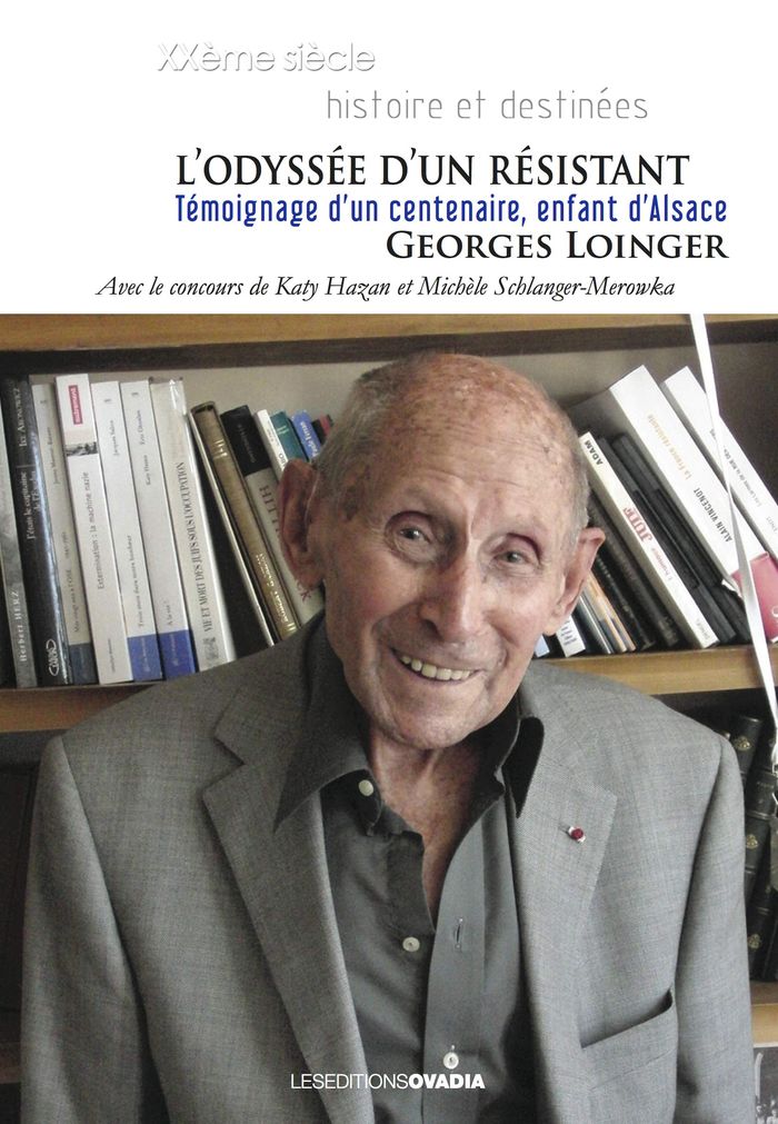 Couverture du livre « L ODYSSEE D UN RESISTANT » de G.Loinger, librairie Les Contes Infusés à Corte