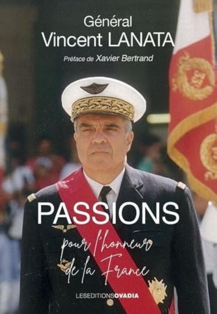 Couverture du livre « Passions : pour l'honneur de la France », librairie Les Contes Infusés à Corte
