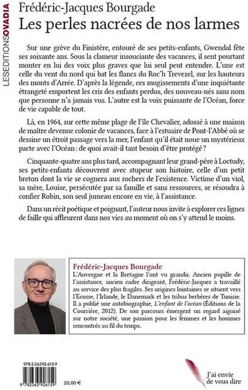 Quatrième de couverture de « Les perles nacrées de nos larmes : roman »