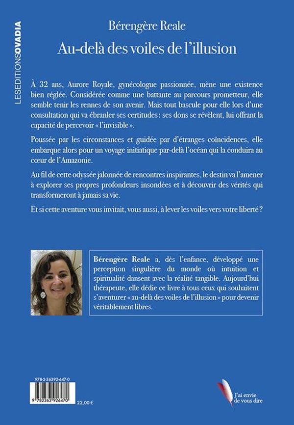 Quatrième de couverture de « Au-delà des voiles de l'illusion : roman initiatique »