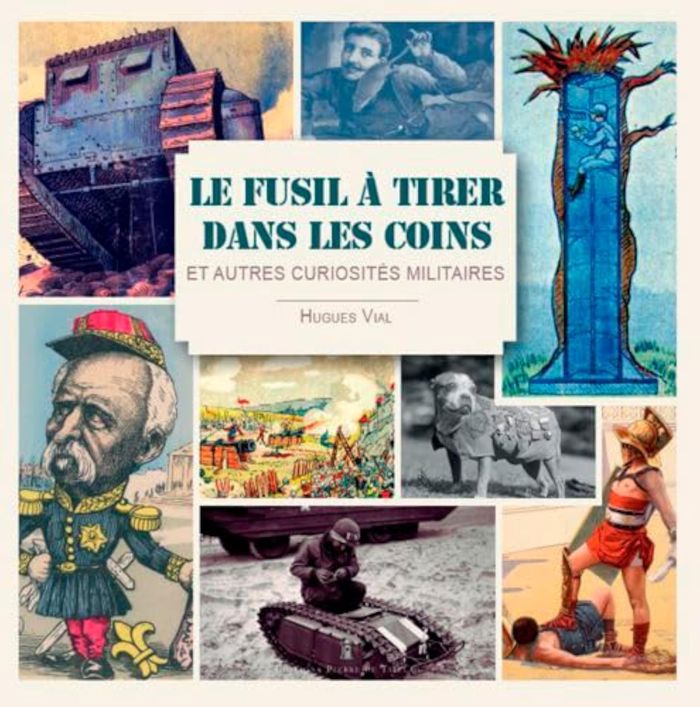 Couverture du livre « LE FUSIL A TIRER DANS LES COINS ET AUTRES CURIOSITE » de Hugues Vial, librairie Les Contes Infusés à Corte