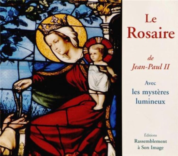 Couverture du livre « LE ROSAIRE DE JEAN PAUL II - L505 » de Jean Paul Ii, librairie Les Contes Infusés à Corte