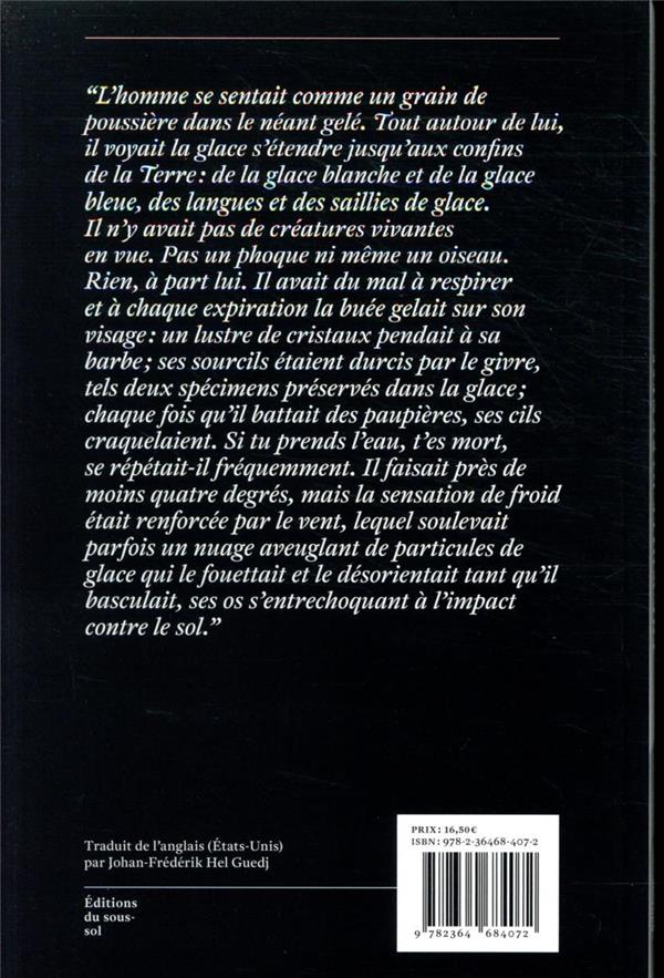 Quatrième de couverture de « The white darkness »