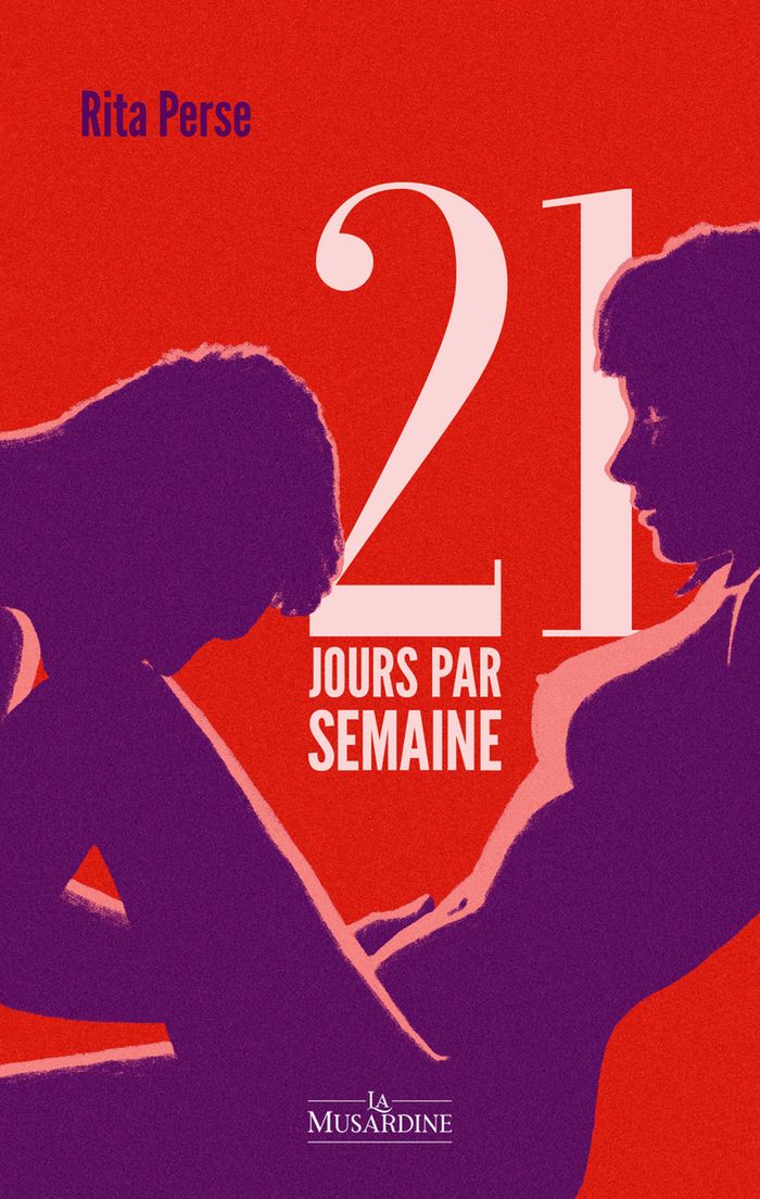 Couverture du livre « 21 jours par semaine » de Rita Perse, librairie Les Contes Infusés à Corte