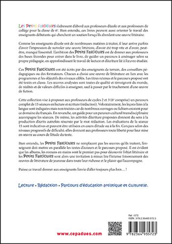Quatrième de couverture de « PETIT FASCICULE A L'USAGE DES ENSEIGNANTS POUR LA LECON DE FRANCAIS SUR LES HISTOIRES PRESSEES DE BE »