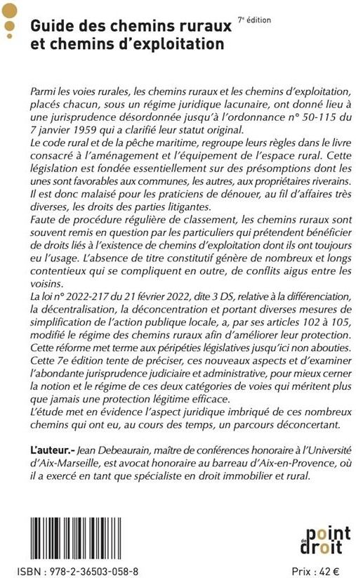 Quatrième de couverture de « La VEFA publique »