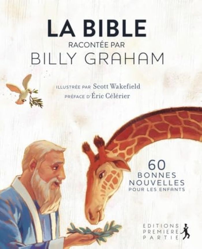 Couverture du livre « LA BIBLE RACONTEE PAR BILLY GRAHAM », librairie Les Contes Infusés à Corte