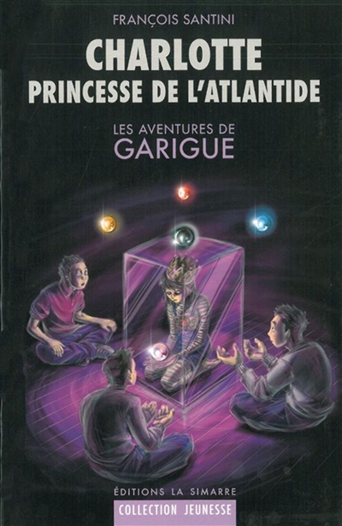 Couverture du livre « Charlotte princesse de l'Atlantide » de François Santini, librairie Les Contes Infusés à Corte