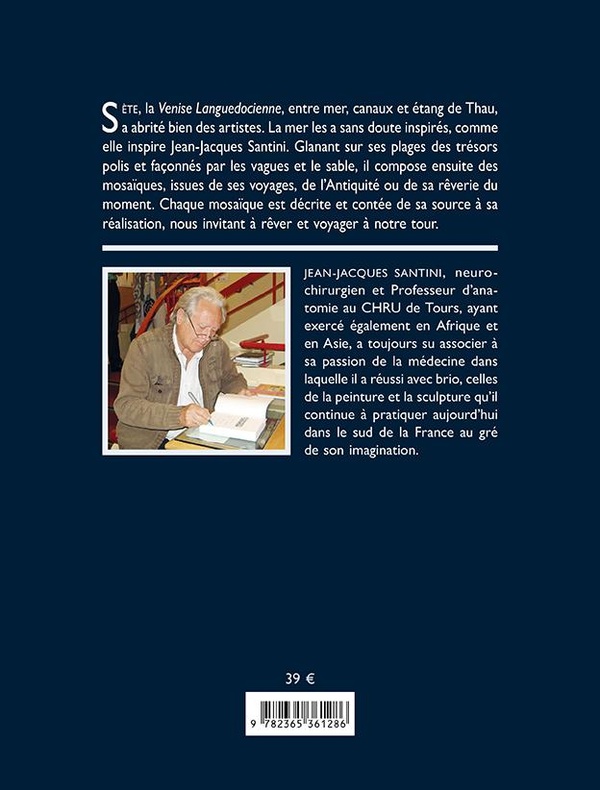 Quatrième de couverture de « Mosaïques de la mer »