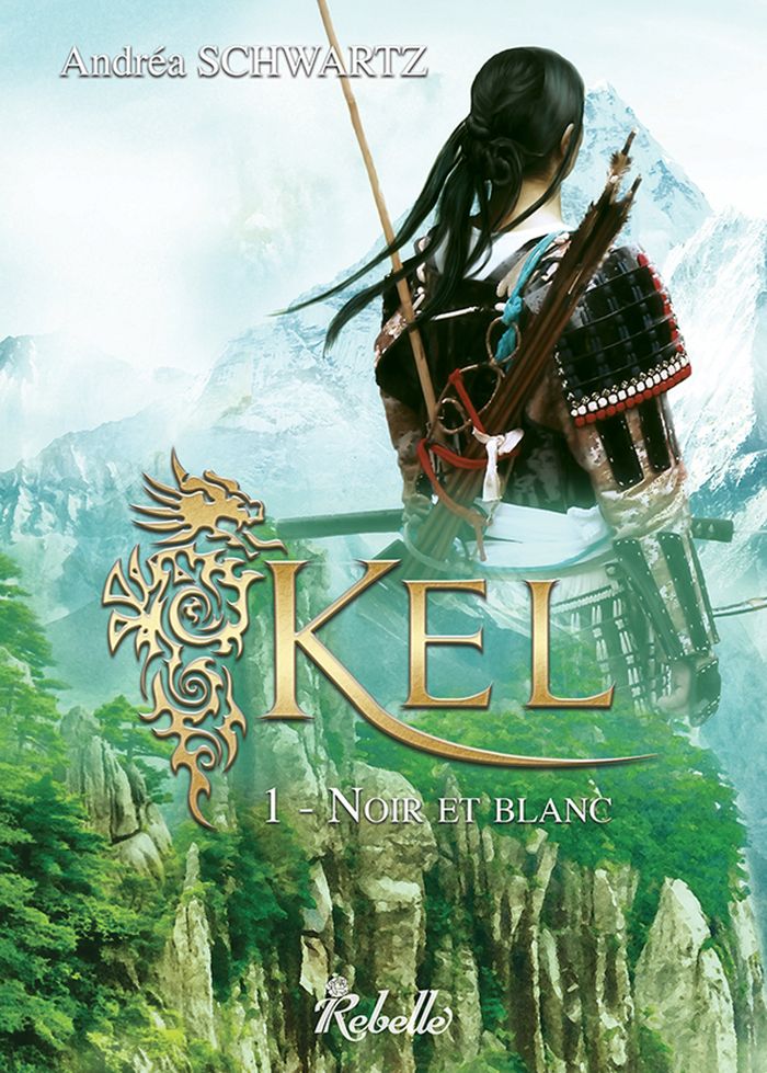 Couverture du livre « KEL : 1 - NOIR ET BLANC » de Andrea Schwartz, librairie Les Contes Infusés à Corte