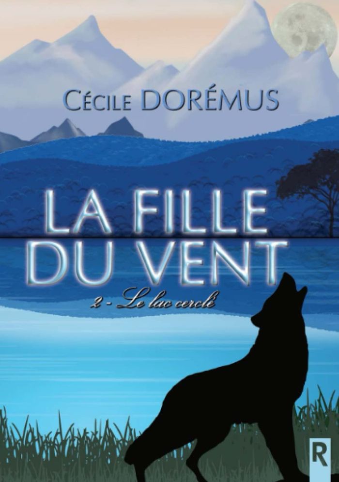 Couverture du livre « LA FILLE DU VENT : 2 - LE LAC CERCLE », librairie Les Contes Infusés à Corte