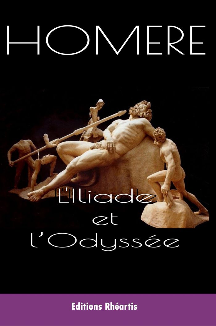 Couverture du livre « L'Iliade et l'Odyssée », librairie Les Contes Infusés à Corte