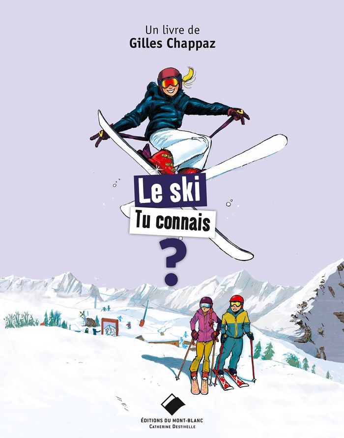 Couverture du livre « LE SKI TU CONNAIS ? », librairie Les Contes Infusés à Corte