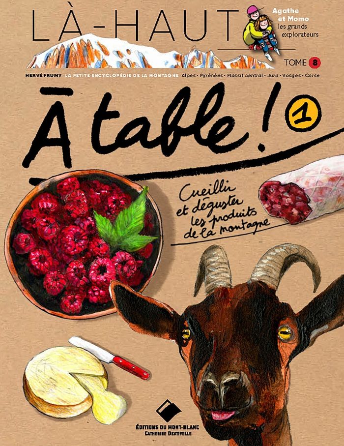 Couverture du livre « À table » de Hervé Frumy, librairie Les Contes Infusés à Corte