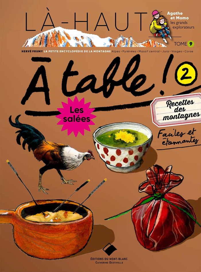 Couverture du livre « À table » de Hervé Frumy, librairie Les Contes Infusés à Corte