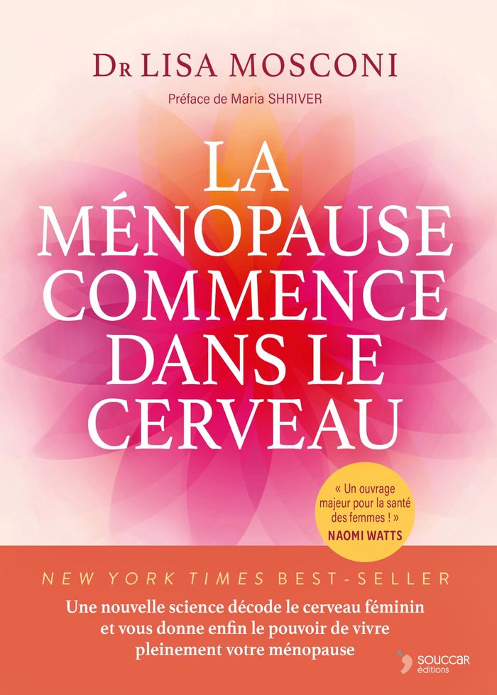 Couverture du livre « La ménopause commence dans le cerveau » de Lisa Mosconi, librairie Les Contes Infusés à Corte