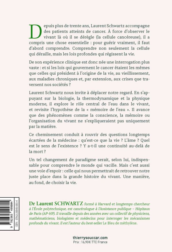 Quatrième de couverture de « Choisir la vie : repenser le vivant pour sortir de la crise et retrouver du sens »