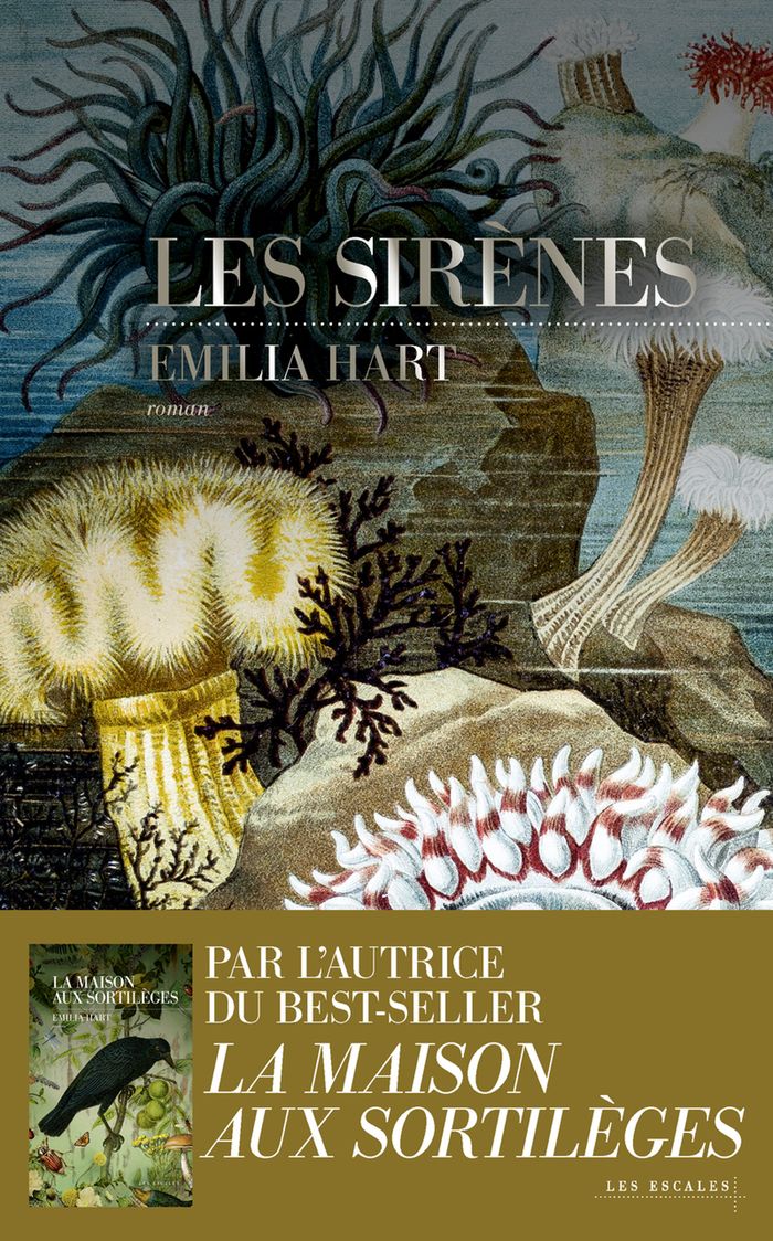 Couverture du livre « Les sirènes » de Emilia Hart, librairie Les Contes Infusés à Corte