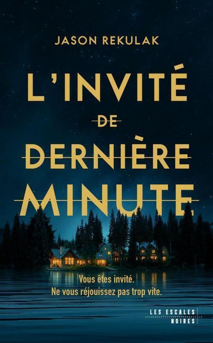 Couverture du livre « L'Invité de dernière minute » de Jason Rekulak, librairie Les Contes Infusés à Corte