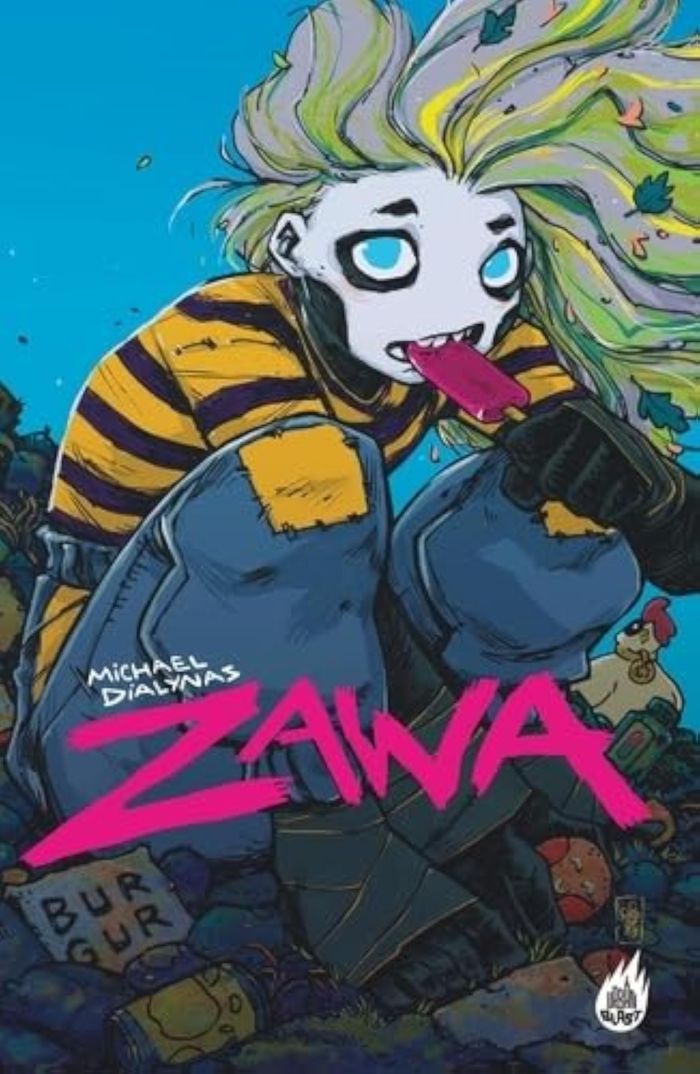 Couverture du livre « ZAWA » de Dialynas, librairie Les Contes Infusés à Corte