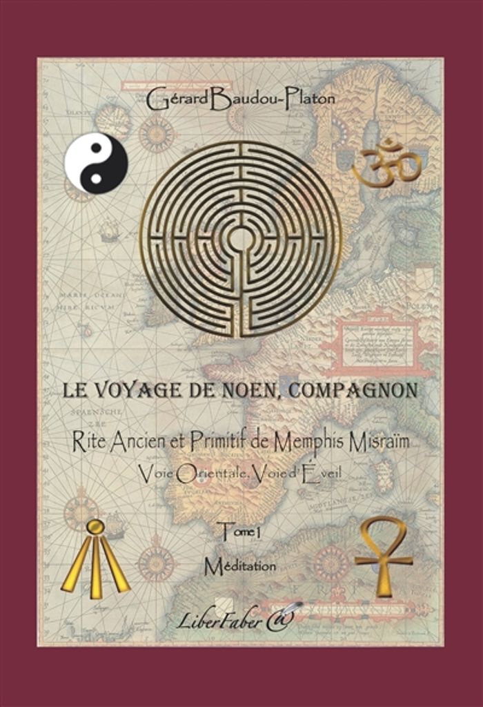 Couverture du livre « Le voyage de Noen, compagnon » de Gérard Baudou-Platon, librairie Les Contes Infusés à Corte