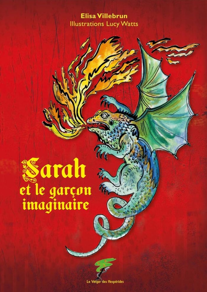 Couverture du livre « SARAH ET LE GARCON IMAGINAIRE » de Villebrun/watts, librairie Les Contes Infusés à Corte