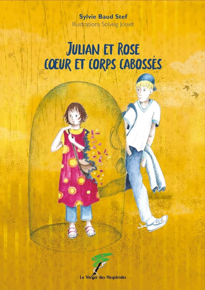 Couverture du livre « JULIAN ET ROSE COEUR ET CORPS CABOSSES » de Stef/solveig Baud, librairie Les Contes Infusés à Corte