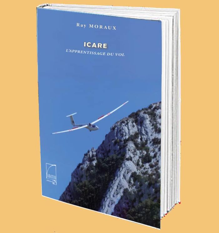 Couverture du livre « ICARE - L'APPRENTISSAGE DU VOL », librairie Les Contes Infusés à Corte