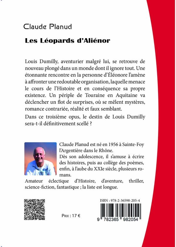 Quatrième de couverture de « LES LEOPARDS DALIENOR »