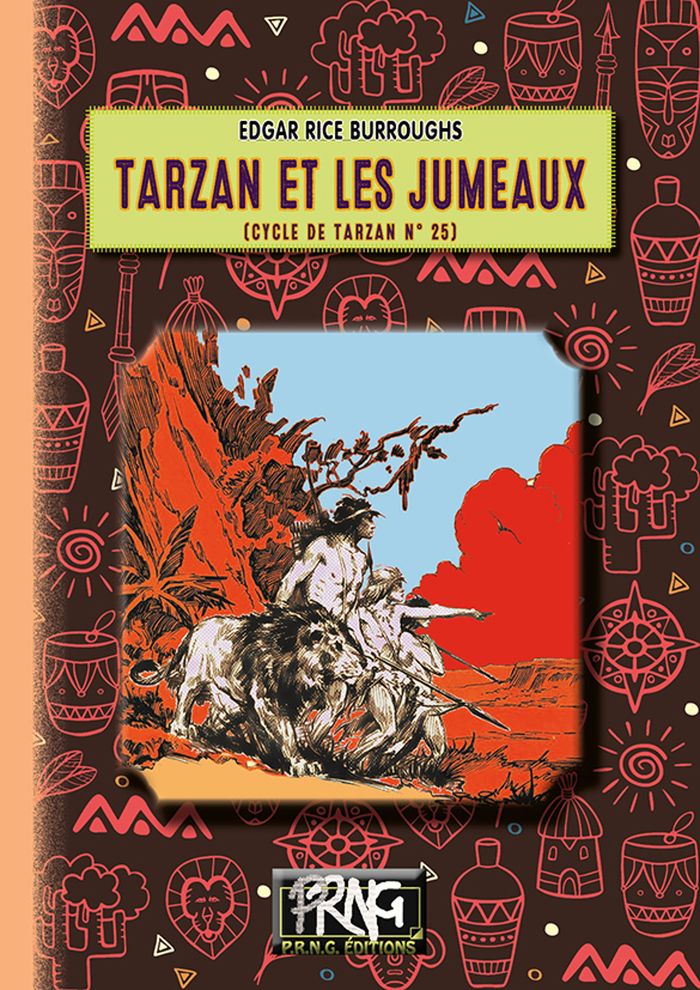 Couverture du livre « CYCLE DE TARZAN - T25 - TARZAN ET LES JUMEAUX - (CYCLE DE TARZAN N  25) » de Burroughs Edgar Rice, librairie Les Contes Infusés à Corte