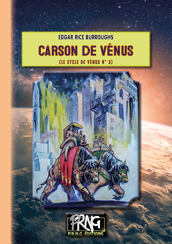 Couverture du livre « CYCLE DE VENUS - T03 - CARSON DE VENUS - (CYCLE DE VENUS, 3) », librairie Les Contes Infusés à Corte