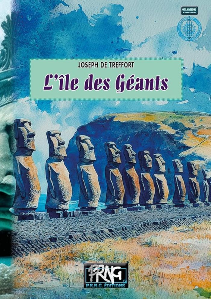 Couverture du livre « L'île des géants » de Joseph de Treffort, librairie Les Contes Infusés à Corte