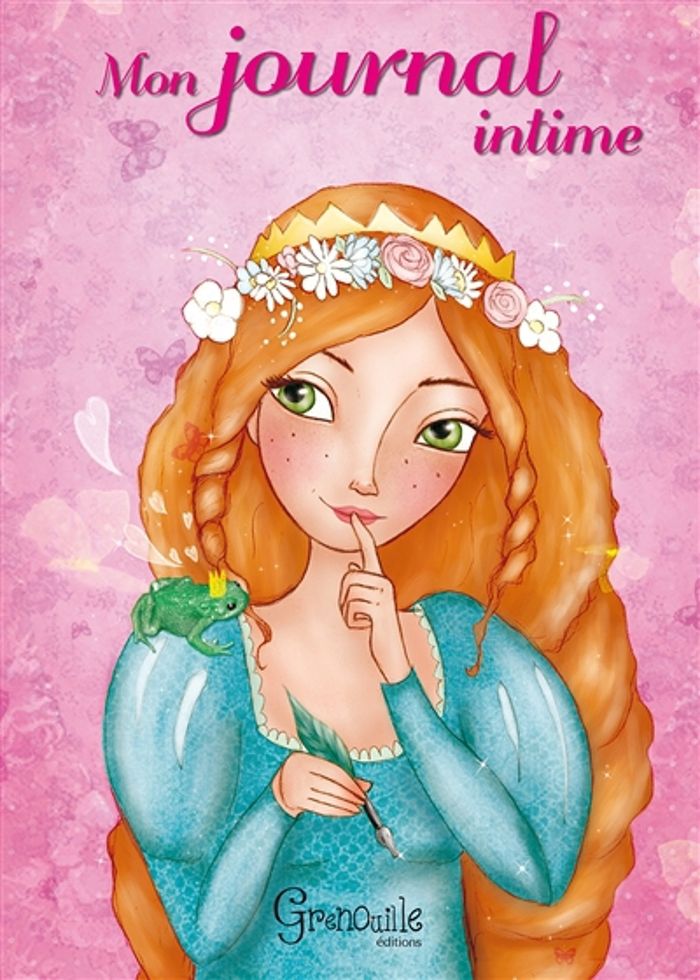 Couverture du livre « MON JOURNAL INTIME FILLE » de V.Robert-A.Thiebaud, librairie Les Contes Infusés à Corte