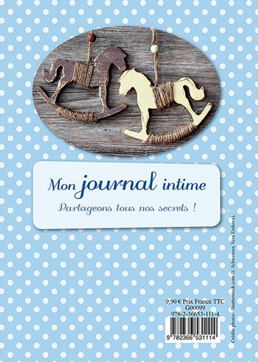 Quatrième de couverture de « MON JOURNAL INTIME CHEVAL »