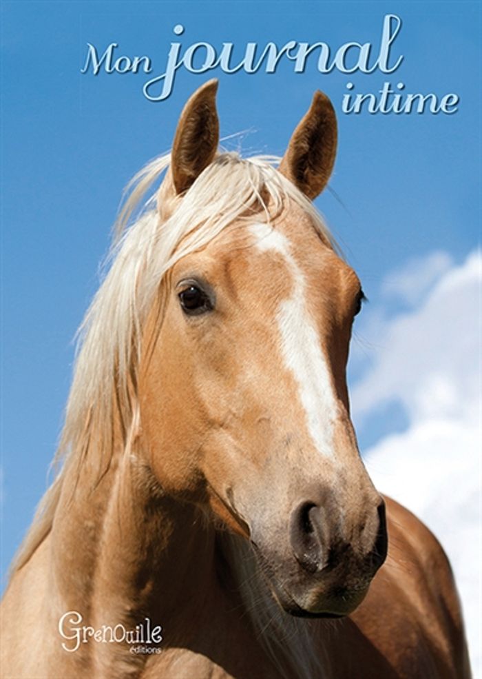 Couverture du livre « MON JOURNAL INTIME CHEVAL » de Robert Vincent, librairie Les Contes Infusés à Corte