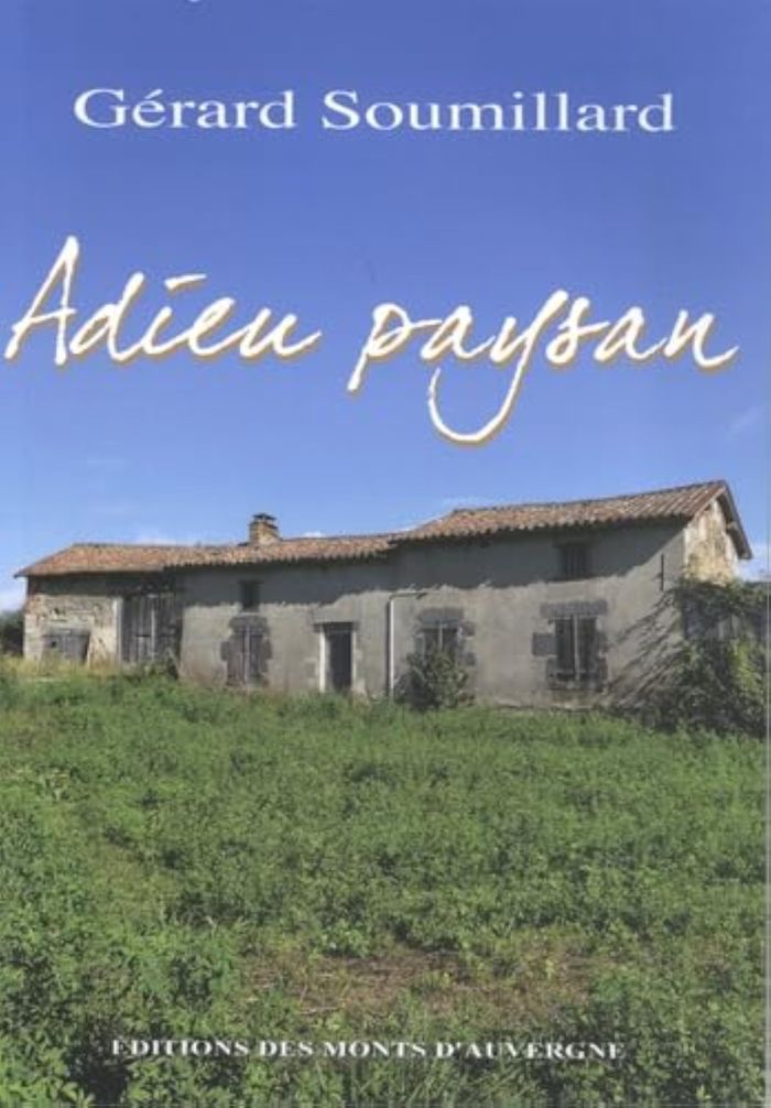 Couverture du livre « ADIEU PAYSAN », librairie Les Contes Infusés à Corte