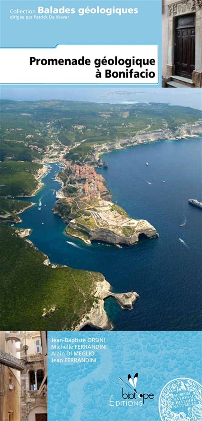 Couverture du livre « PROMENADE GEOLOGIQUE A BONIFACIO » de Jean-Bap Orsini, librairie Les Contes Infusés à Corte