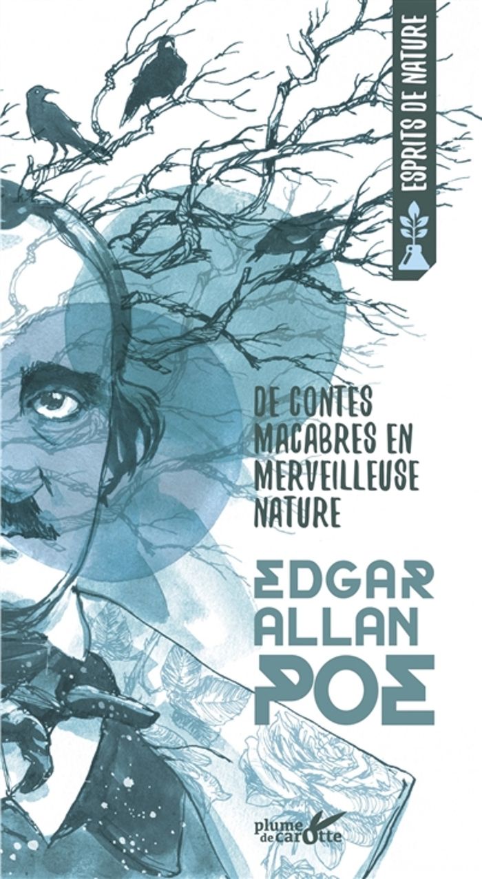 Couverture du livre « De contes macabres en merveilleuse nature » de Edgar Allan Poe, librairie Les Contes Infusés à Corte