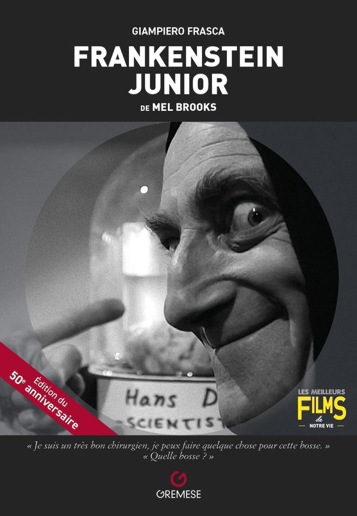 Couverture du livre « "Frankenstein junior" : "Young Frankenstein", 1974, de Mel Brooks » de Giampiero Frasca, librairie Les Contes Infusés à Corte