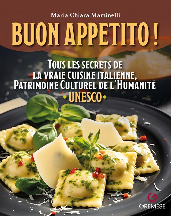 Couverture du livre « BUON APPETITO ! » de Martinelli Maria C., librairie Les Contes Infusés à Corte