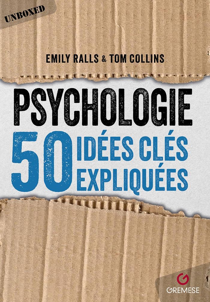 Couverture du livre « PSYCHOLOGIE - 50 IDEES CLES EXPLIQUEES » de Collins/ralls, librairie Les Contes Infusés à Corte