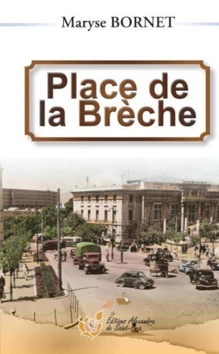 Couverture du livre « PLACE DE LA BRECHE » de Bornet Maryse, librairie Les Contes Infusés à Corte