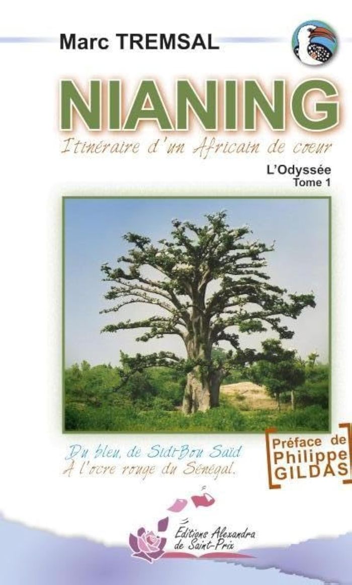 Couverture du livre « NIANING.L'ODYSSEE TOME 1 » de Tremsal Marc, librairie Les Contes Infusés à Corte