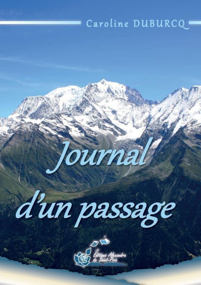 Couverture du livre « JOURNAL D'UN PASSAGE » de Duburcq Caroline, librairie Les Contes Infusés à Corte