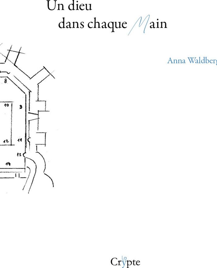 Couverture du livre « Un dieu dans chaque main » de Anna Waldberg, librairie Les Contes Infusés à Corte