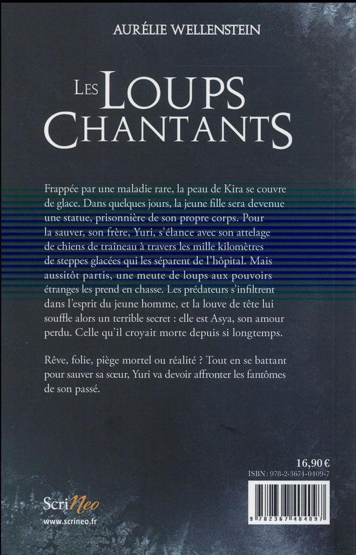 Quatrième de couverture de « Les loups chantants »